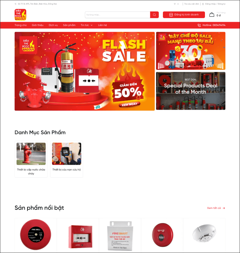 Siêu thị PCCC Bảo Duy